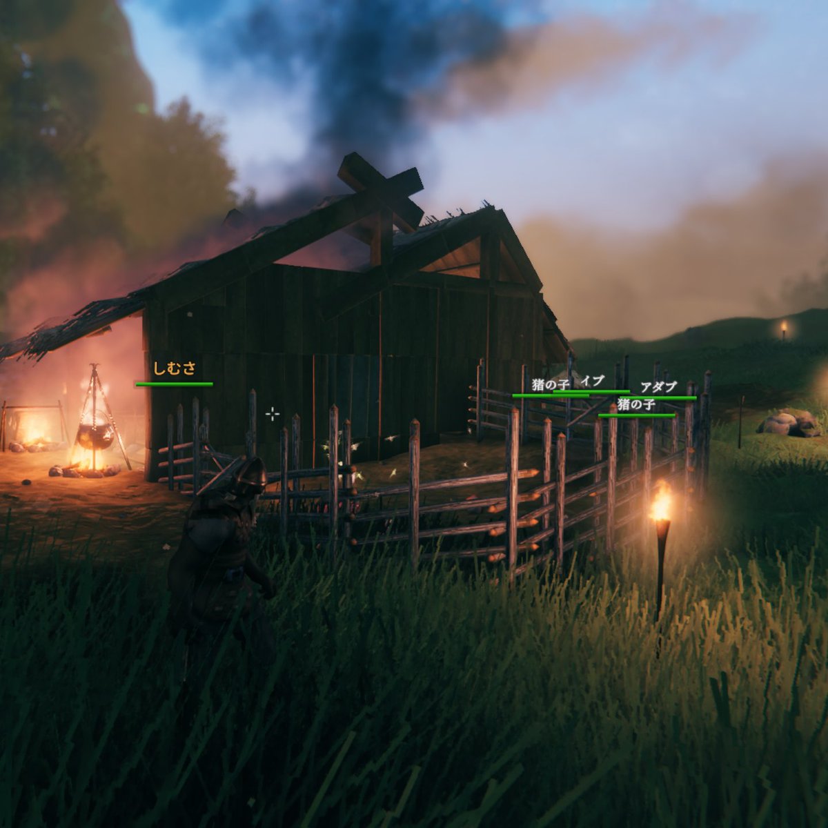 The_koku's tweet photo. ヴァルヘイム楽しい
#Valheim https://t.co/aGYFIV6Qh8