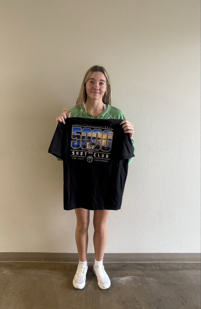 LagoHoops's tweet photo. 🏀 5,000 Shot Club! Lilah Culbreth completed the challenge with 5,026 shots! Proud of her hard work and dedication! 🔵🟡

LET’S GO LAGO! #LagoHoops https://t.co/gHaYGepjn2