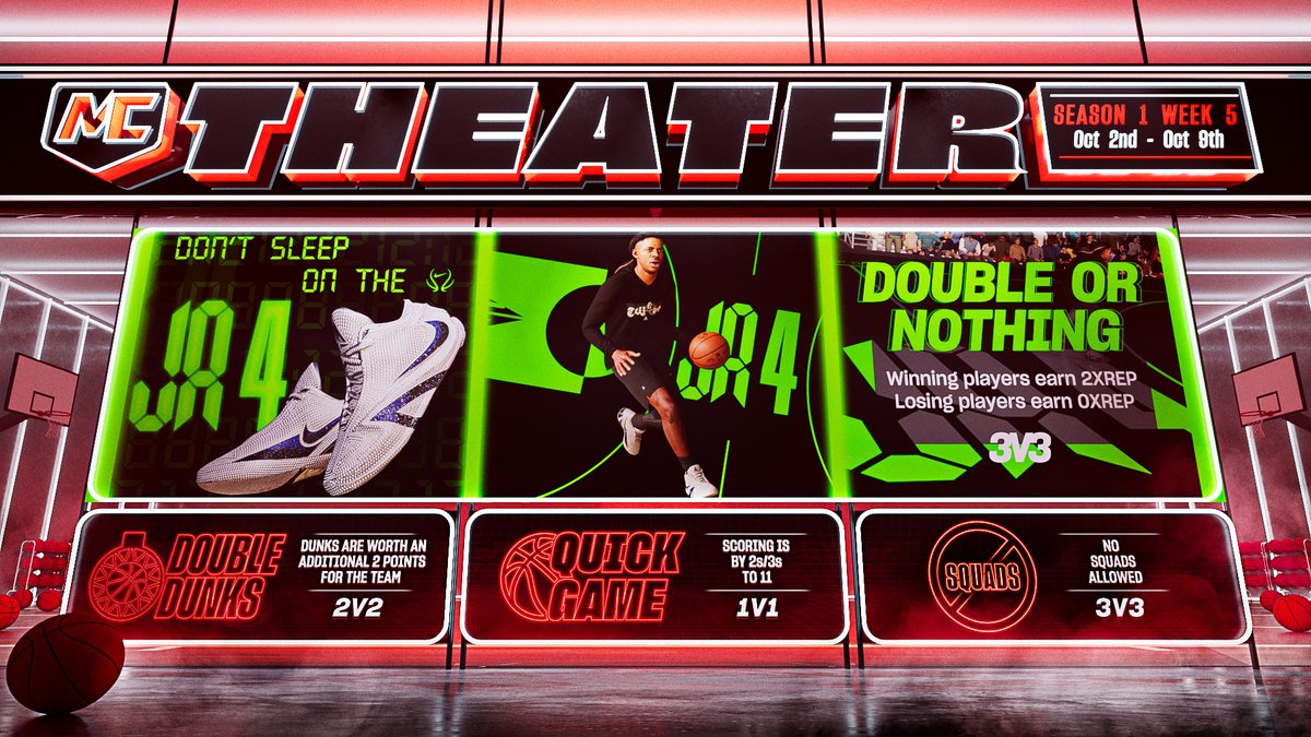 NBA2K's tweet photo. What’s the move this week in The Theater? 🍿 https://t.co/w558AnARu2