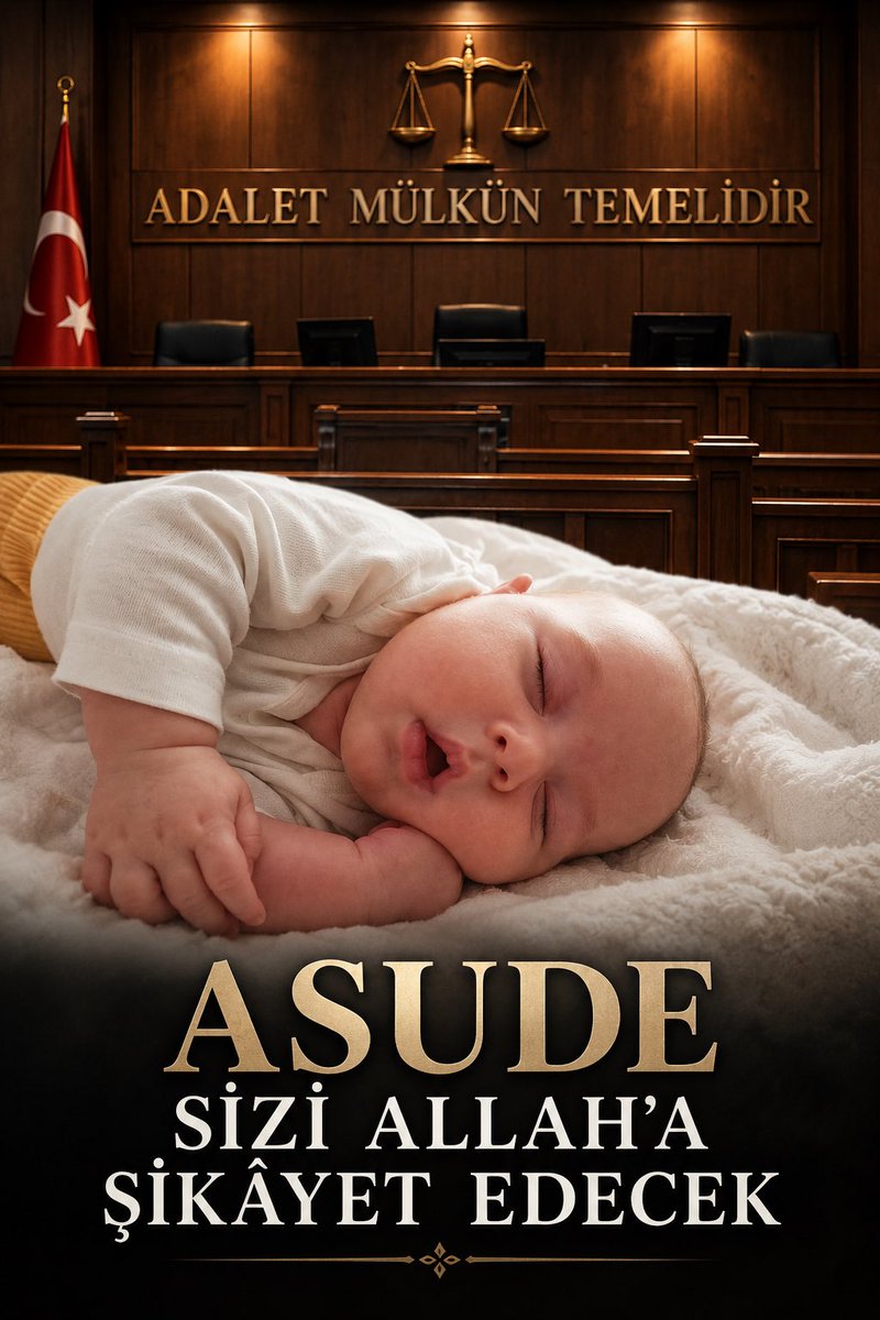 nurgul22's tweet photo. 10 Eylül’de mahkeme heyetinin karşısında söyledim: “30 yaşındaki oğlum için, 26 yaşındaki gelinim için, ama en çok 6 aylık torunum ASUDE için adalet istiyorum.” Ama mahkeme heyeti beni duymadı, sunduğum delilleri dikkate almadı. Bu nedenle, adalet arayan bir anne ve babaanne olarak mahkeme heyetinden şikâyetçiyim. Peki, bu ahlarla bundan sonra hayatınıza nasıl devam edeceksiniz? Üç canımın, üç evladımın acısı yüreğimdeyken ben susmayacağım. ASUDE’min yarım kalan hayatının, oğlumun ve gelinimin hesabı sorulmadan mücadelem bitmeyecek. Adalet istiyorum.