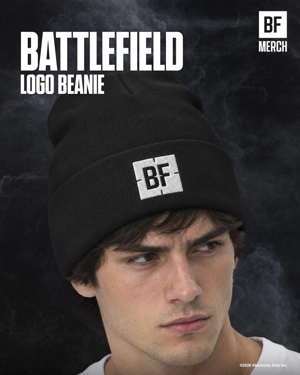 BF_Merch's tweet photo. The mission doesn't stop when the temperature drops🎖️

The new Battlefield Sweatshirt &amp; Beanie have arrived. Built for cold-weather operations and ready for deployment.

Suit up and report for duty: https://t.co/UJ5wGLEtQ1

#Battlefield #BattlefieldMerch https://t.co/ifseuKNohd