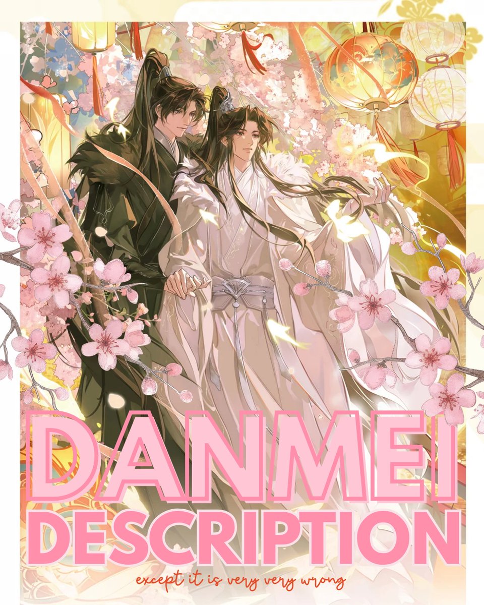 themxxdyreader's tweet photo. Describe your favorite danmei (wrong answers only) and see if people can guess it. GO ⬇️⬇️⬇️

#danmei #danmeinovel #danmeibooks https://t.co/4llfZBmVao