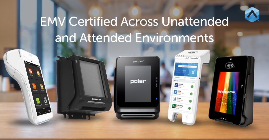 AprivaPayments's tweet photo. Every office has a team that gets things done, and they aren't sitting at desks.

These EMV-certified devices are busy powering transactions everywhere people work, travel, shop, and recharge. 

One gateway. Multiple device options. Endless possibilities. https://t.co/Ula6FnyjU2 https://t.co/EuZfIToeAC