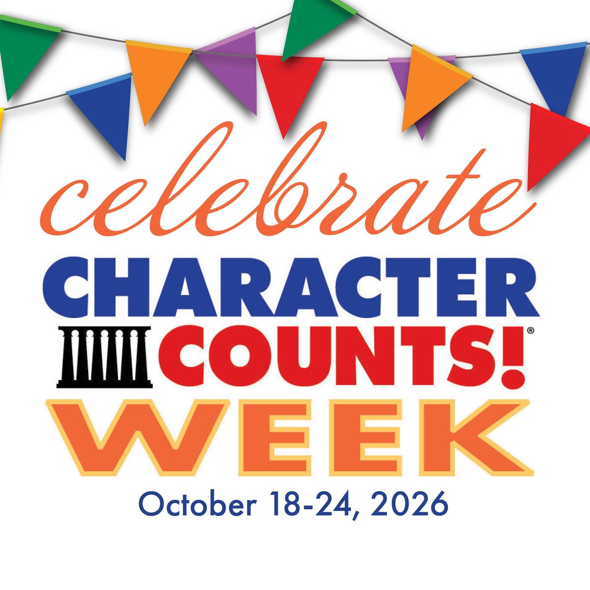 CHARACTERCOUNTS's tweet photo. Start planning now for CHARACTER COUNTS! Week, October 18-24! 🌟

Explore free lesson plans, activities, certificates, posters, and more to help your school celebrate the Six Pillars of Character.

https://t.co/QHxiwCmtH8

#CharacterCountsWeek #CharacterCounts #SixPillars https://t.co/I8gHSHYEoM