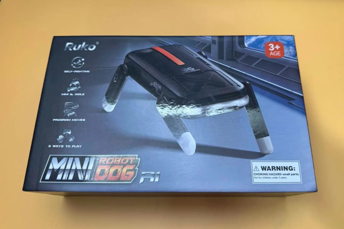 MacSrcs's tweet photo. The Ruko R1 Mini Robot Dog brings remote and gesture controls, fun tricks, and interactive modes to a compact, kid-friendly package. We put it to the test with some help from our 7-year-old expert! #review #Ruko #RobotDog
https://t.co/1m3JPn0wgx https://t.co/DlKL52P51W