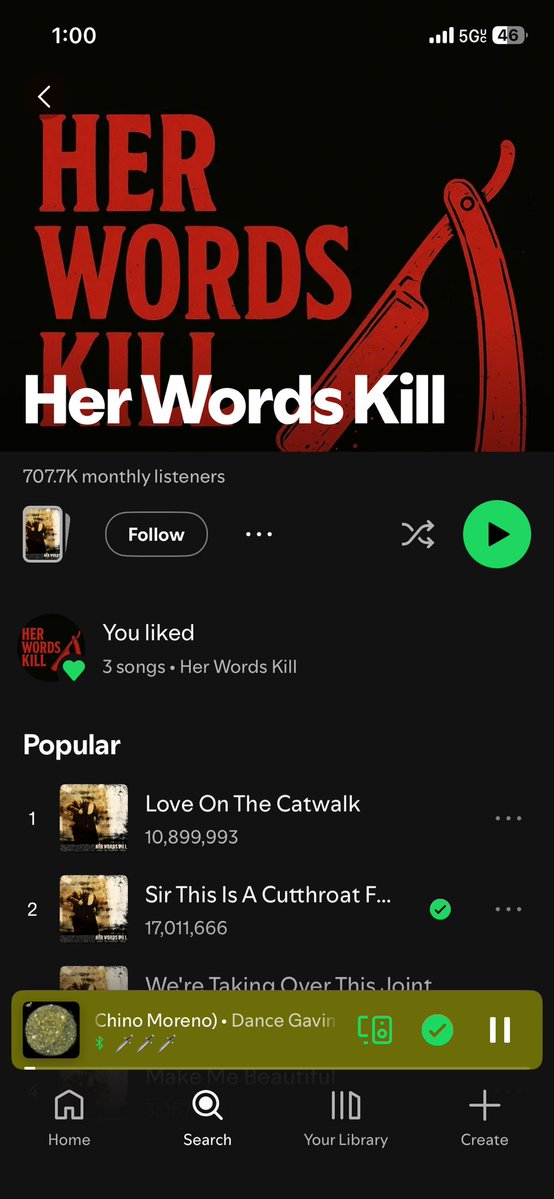 outcasthermit's tweet photo. all because one of their songs from 20 years ago blew up on tiktok https://t.co/jyfGqwPFt2