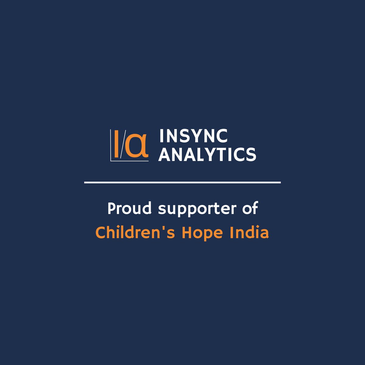 Insync_A's tweet photo. At InSync, we track growth for a living. This is the chart we're proudest of.

For 34+ years, Children's Hope India has helped children move from poverty to prosperity through education, nutrition, health care, and career support. More than 350,000 children and families have been served so far.

We're grateful to be a small part of that story. 🔗 https://t.co/ir5RgVqweb

#InSyncAnalytics #ModelBuilding #ChildrensHopeIndia