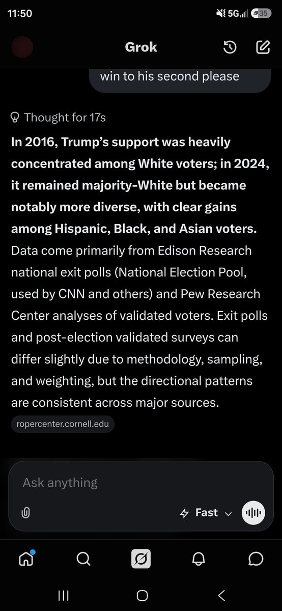 LopezB323's tweet photo. @TotallyHum1jly @frontierism I love you but Trump2 still won the pop vote. I like him and im Hispanic. Roe V wade got overturned. Stop dooming or atleast exaggerating. Maybe not enough but win again. Its not like we won twice in a row and got nothing. Obama had more consistent power and accomplished less https://t.co/DLM5W9fO3F