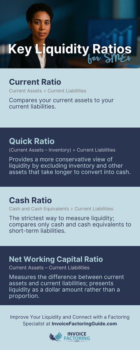 FactoringGuide's tweet photo. Measuring your business's financial health doesn't have to be complicated. 🤓

↪️ Learn more about liquidity here: https://t.co/9bBEDwLG6a

#Liquidity #BusinessLiquidity #BusinessFinance https://t.co/AGiigdAXxD