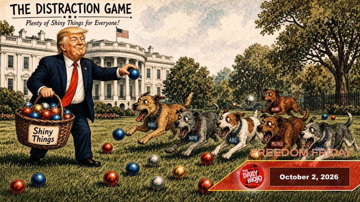 realBradStaggs's tweet photo. Bravo @POTUS! The best troll in the Universe! Just watch the MSM chase them balls. Plus - "he" wants to be Homecoming Queen. but nope. @PhilBell4022 reminds us about 1992! &amp; @RealRonPhillips tries really hard. #WhatILearnedToday @RealDailyMojo https://t.co/o7MIIVtbAa https://t.co/x89NvruJbA