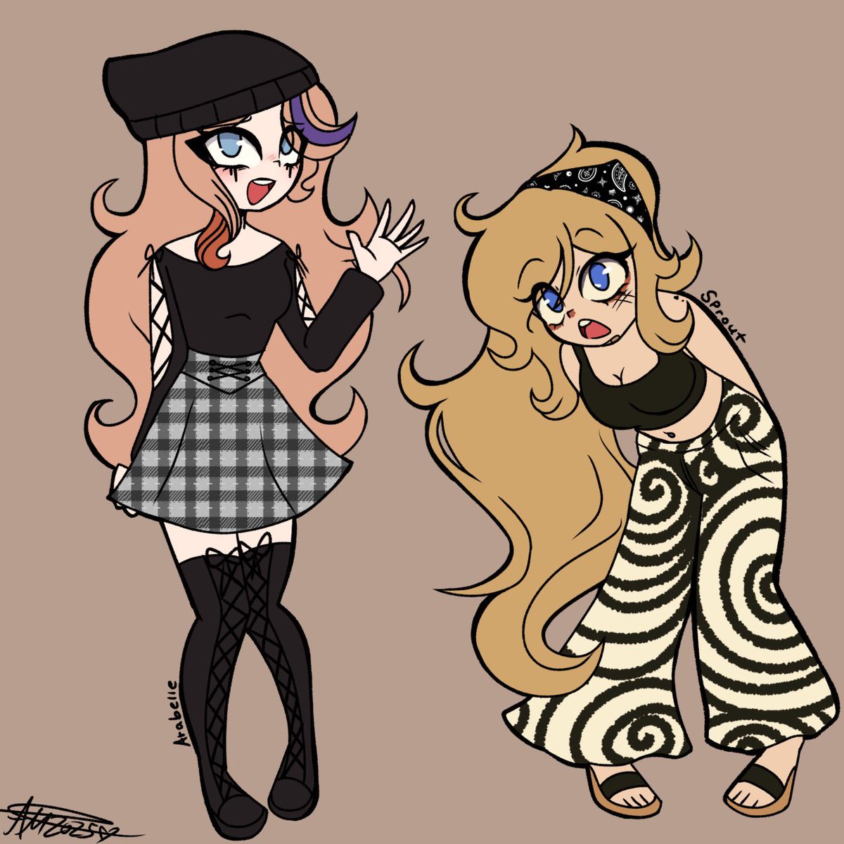 vanilla_mixtake's tweet photo. Arabelle and Sprouttt

#borntodie #btd #artwork #design #digitalart #drawing #illustration #myart #oc #originalcharacters #indieproject #indievideogame https://t.co/D6HSexh9fx