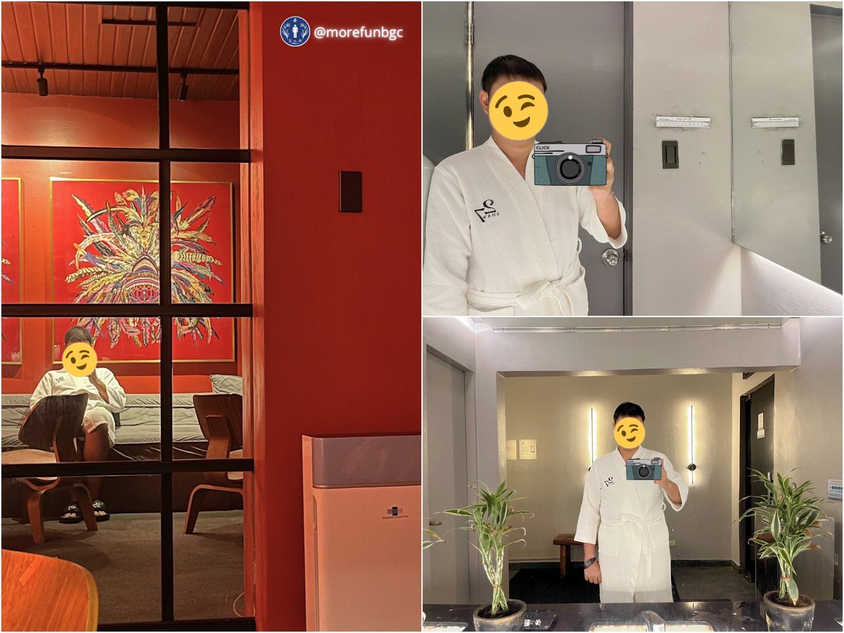 morefunbgc's tweet photo. 10/01 The Explorer at @27shawspa w/ thera TYLER. Nagpakilala’t inumpisahan masahe nya sa akin. Hagod na mapapa🥵 sa sarap ng moderate to hard na masahe nya sa katawan ko. Sa huli’y minasahe nya ang ulo’t balikat ko na lalong nagpagaan ng pakiramdam ko.💆♂️
#27ShawSpa
#ThisIs27Shaw https://t.co/8aQbGa3ASx