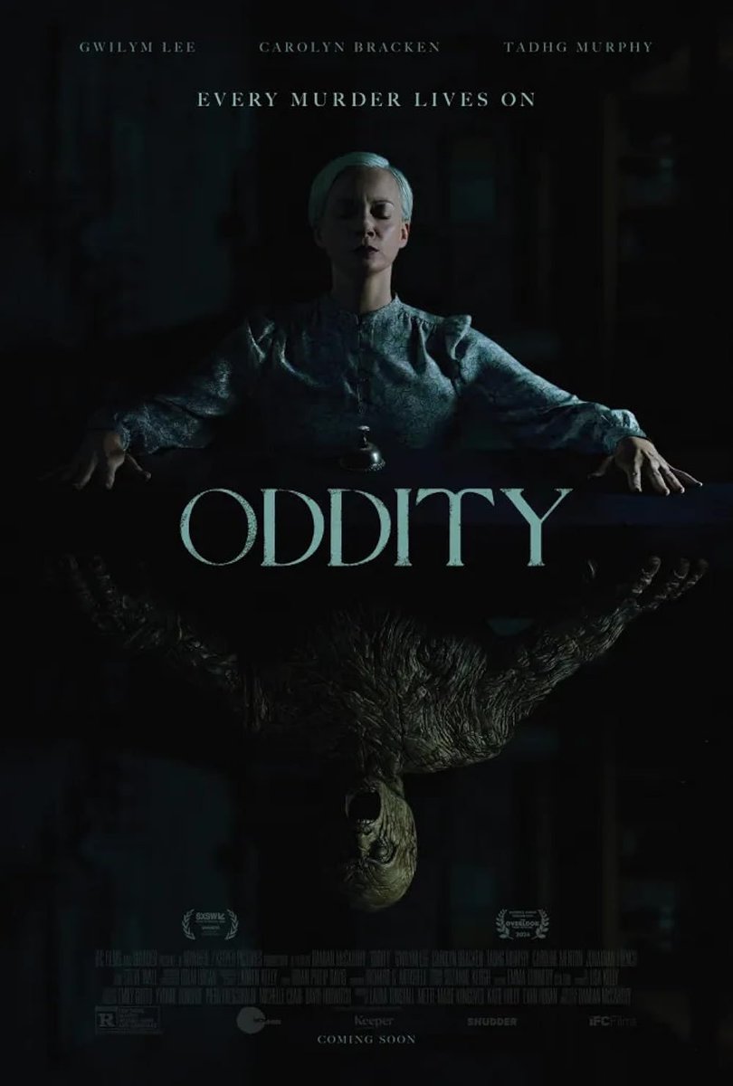 PhxntomHaunt's tweet photo. Day 2 of spooky season. Tonight's watch: Oddity. https://t.co/7qV7zF2awE