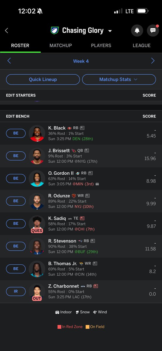 emman_garc02's tweet photo. @EricNMoody Do I keep Waller as a FLX or swap somebody else from the bench? https://t.co/jq9XVl6tY4