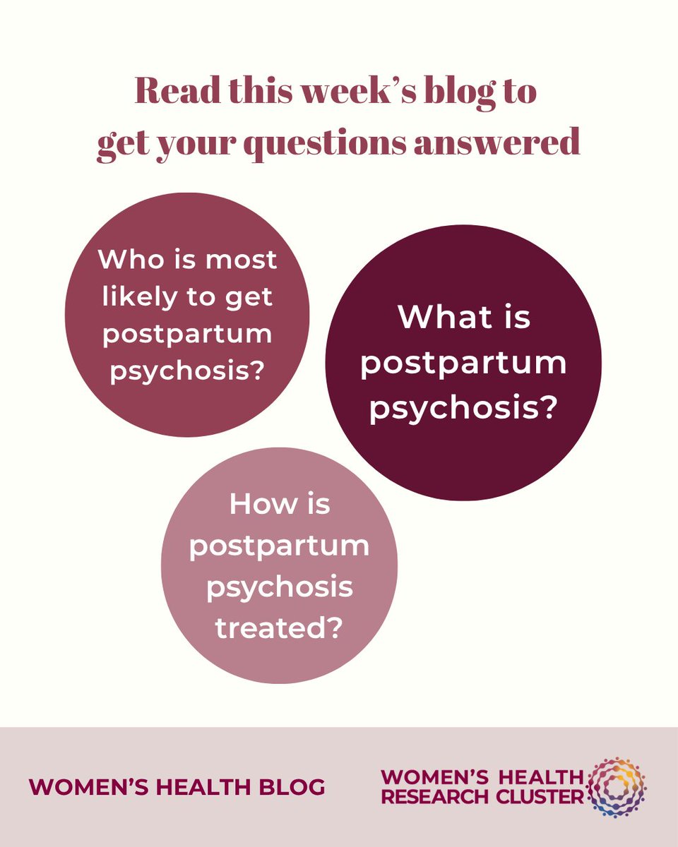 ResearchonWH's tweet photo. #BTS: On Postpartum Psychosis:  What do we know? 🧠
Read this week’s Behind the Science blog written by Dr. Simone Vigod. Read the blog — link in bio! 🔗
#WomensHealth #PostpartumPsychosis #MaternalMentalHealth #MentalHealth #WomensHealthResearch #BehindTheScience #HealthResearch https://t.co/TWbhcZE9I7