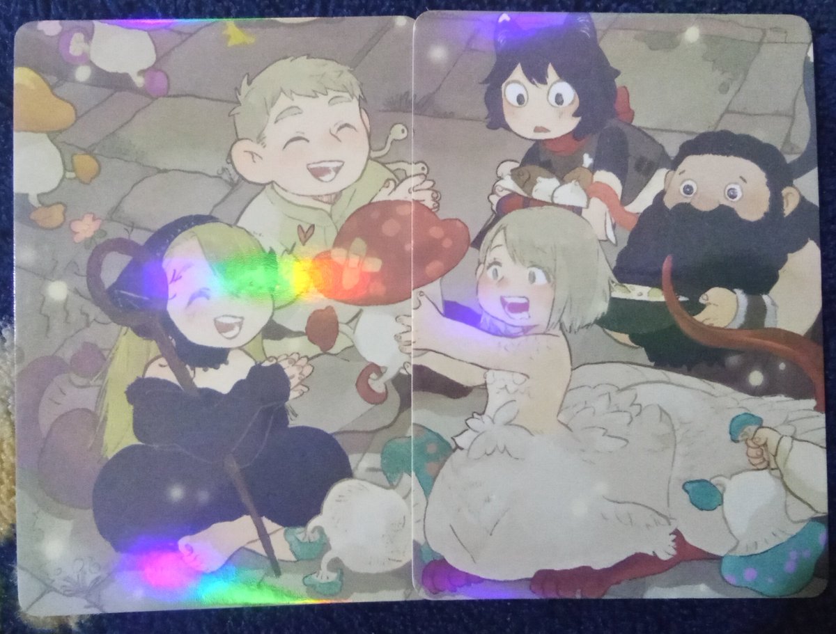 faeriecodee's tweet photo. I <3 you dungeon meshi and Marcy mi cutie🍥🍥🍥🍥 https://t.co/nw3AsZte1k