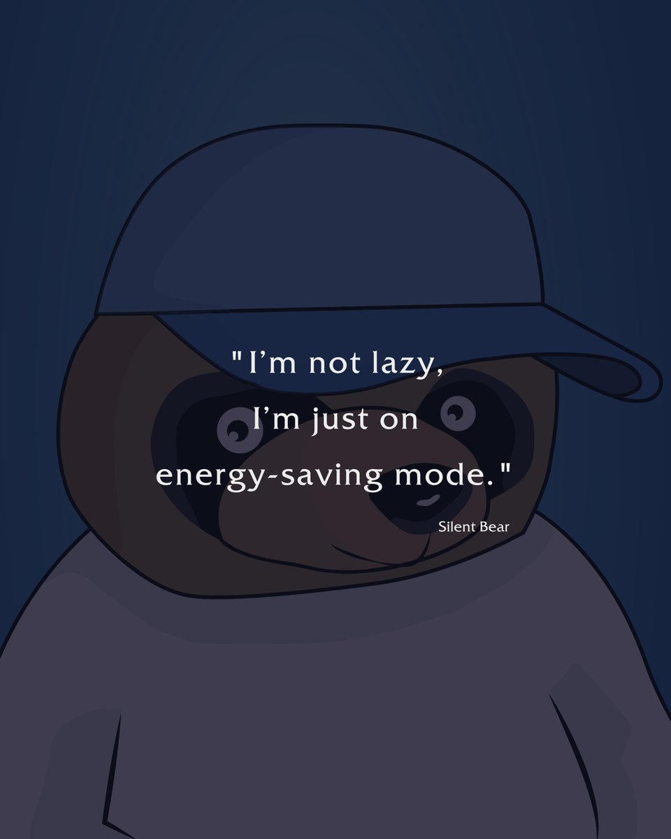 babmedd's tweet photo. Silent Bear is here.
Unique looks. Unique personalities.

Check the collection:
🔗 https://t.co/jzbQzVoJYt

#SilentBear #NFT #OpenSea #Crypto #Web3 #BearGang #NFTCommunity  #BearNFT https://t.co/WdTAPXhgWP