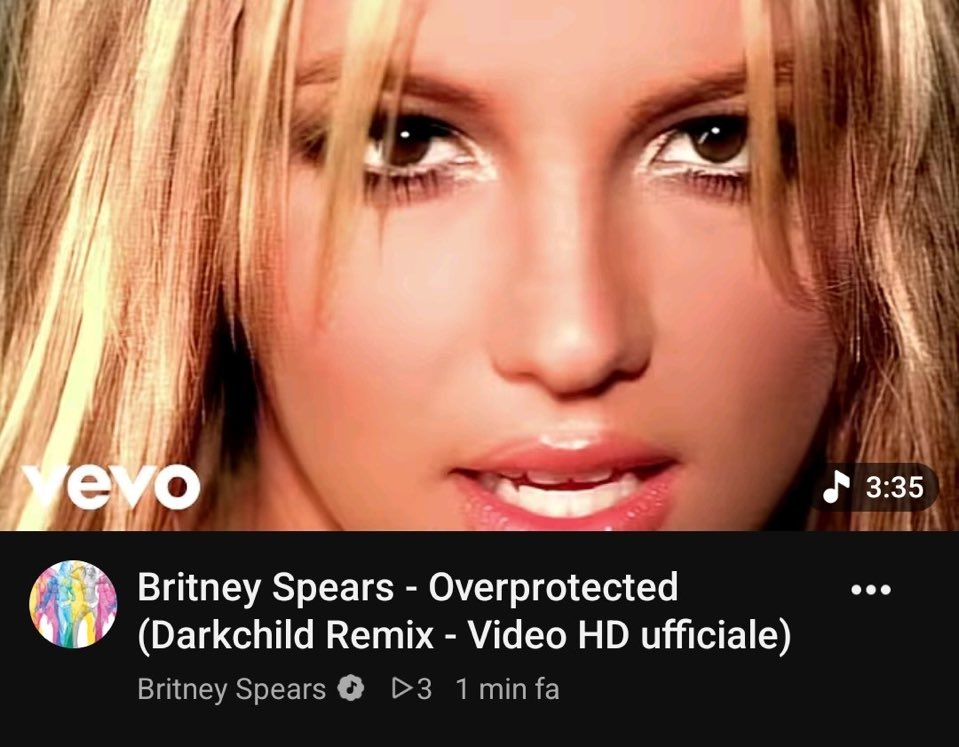 GossipBritney's tweet photo. URGENTE!🚨

Clipe de ‘Overprotected Darkchild remix’ de Britney Spears acaba de ser lançado no YouTube. https://t.co/wmDYOC49ch