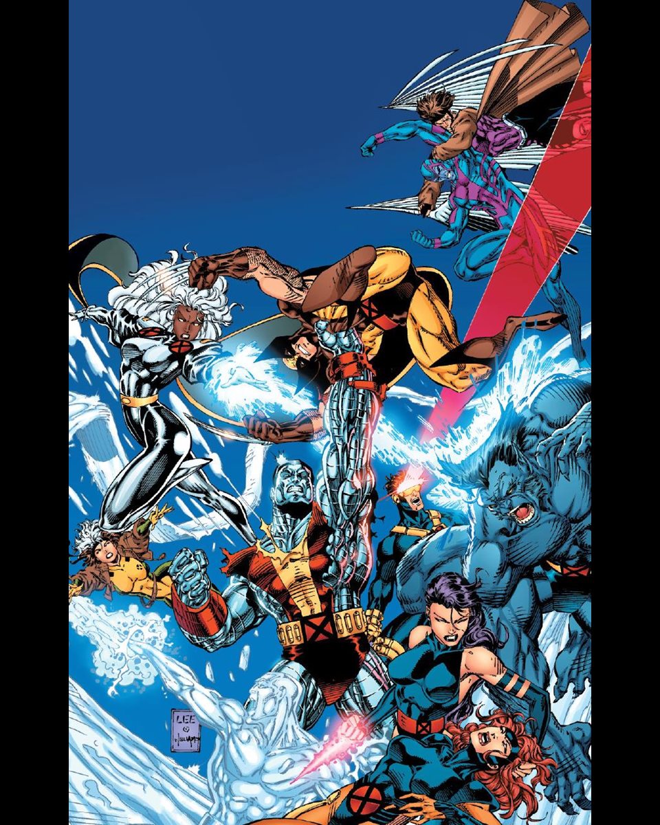 ClassicXMen's tweet photo. The X-Men by Jim Lee! https://t.co/YsTTRYj9TT