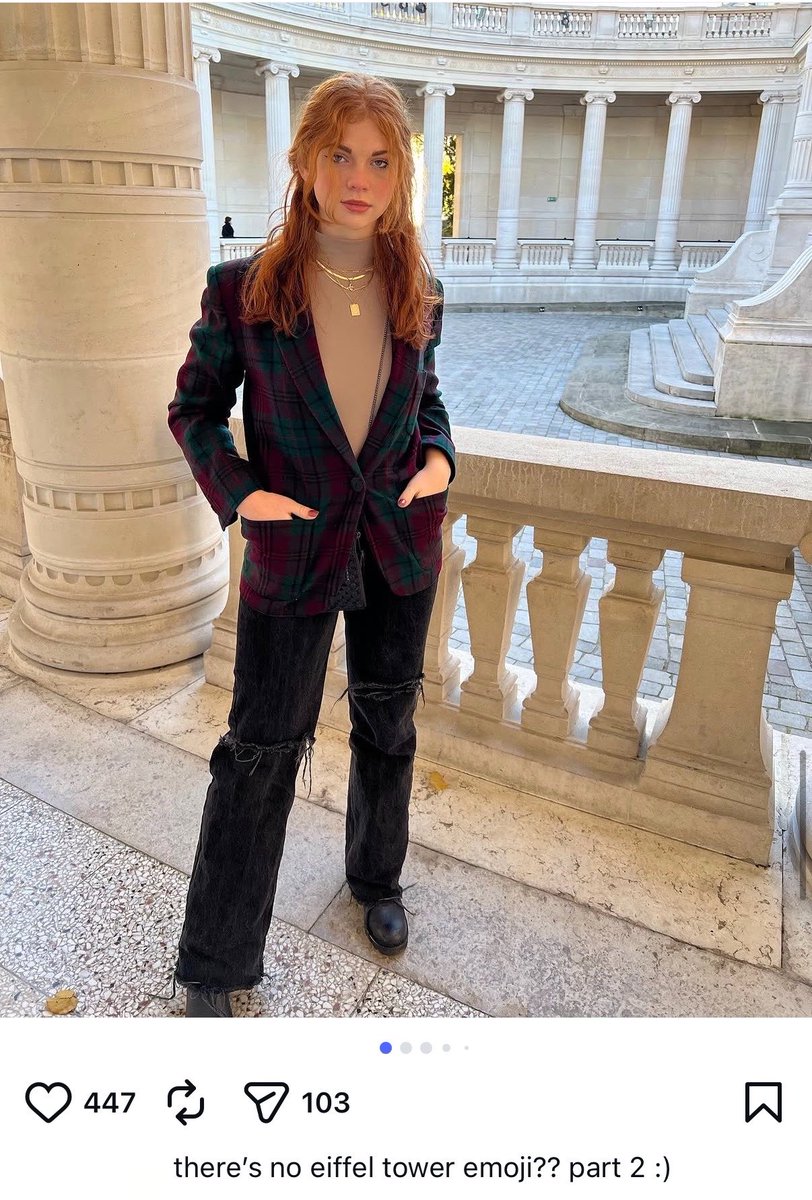 ConneticutPower's tweet photo. @SpiritAirlines, is there an award for frequent fliers to Paris? #Cornell #EiffelTower #JaneDoe https://t.co/T9I5wC8oDP