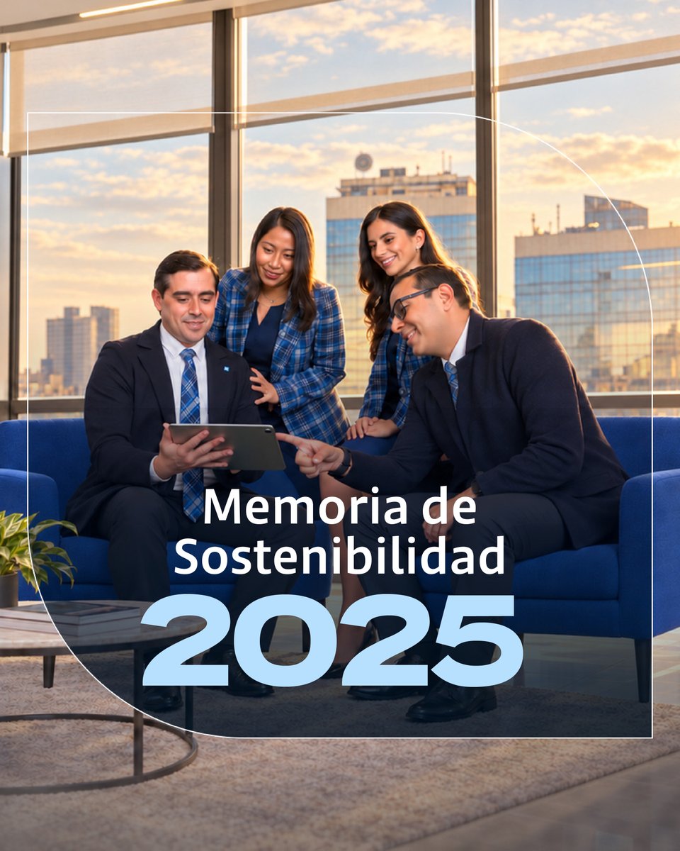 BancoPacificoEC's tweet photo. 💙 Descubre la Memoria de Sostenibilidad 2025 de Banco del Pacífico y conoce cómo, a través de nuestros focos estratégicos, fortalecemos la gestión financiera digital, promovemos la educación financiera y contribuimos al desarrollo de niños y jóvenes.

Visítanos en nuestro sitio web para acceder a la Memoria completa: https://t.co/gPQTrgdt0h