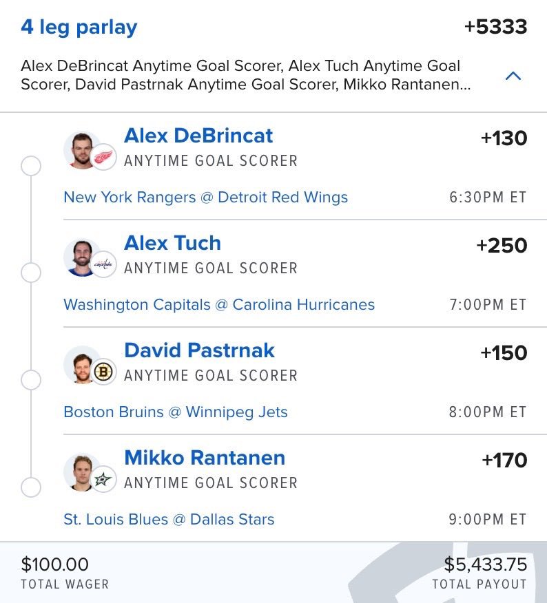 ParlaybyAce1's tweet photo. 🚨🏒 NHL IS BACK, BABYYYYY‼️🔥

PUCK DROP = MONEY TIME. 💰💣
LET’S START THE SEASON WITH A BANG‼️ https://t.co/hcOGkuCM2R