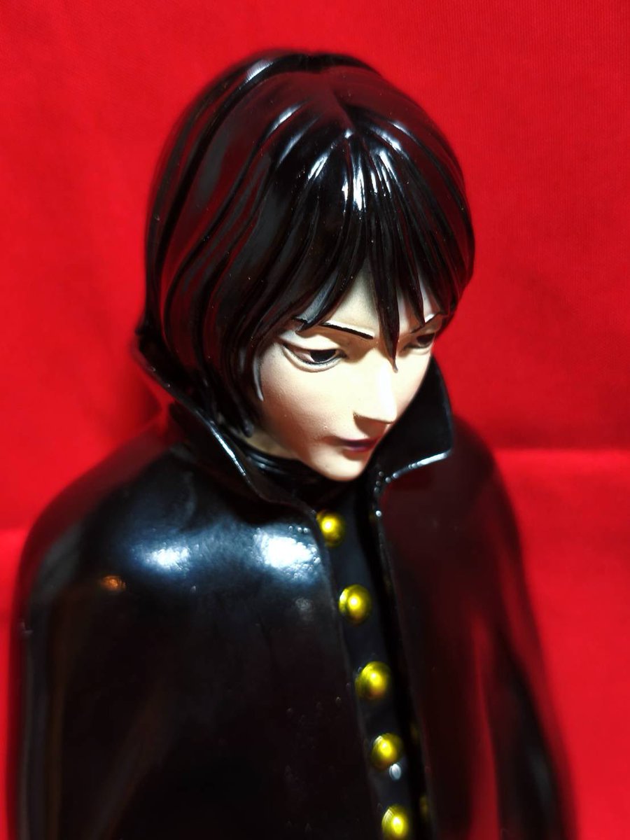 NAGARE6666's tweet photo. 帝國風紀暗闇くん

螺旋　トグロ丸（素顔）

#ソフビ https://t.co/sWMKE2v7N3