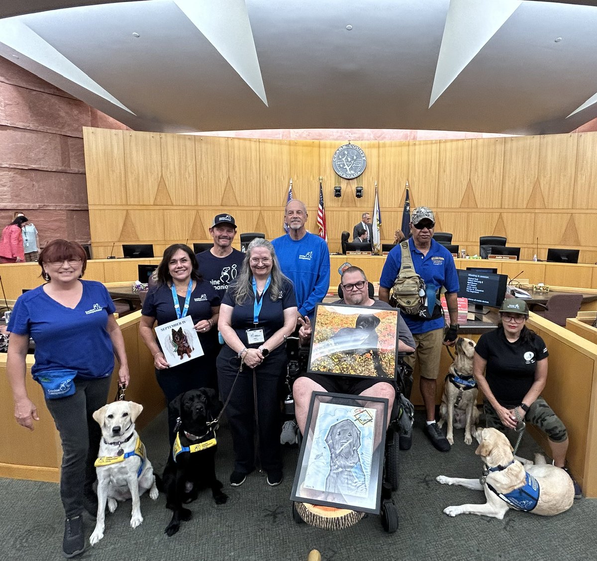 canineorg's tweet photo. #NationalServiceDogMonth in September was an amazing success, generating greater awareness, funds and interest in #servicedogs and their vital partnership!🙌 🐕‍🦺 Thank you to our supporters and the #community!

#LeadWithIndependence #servicedog #advocacy #disabilityawareness https://t.co/G8CPKoZU0H