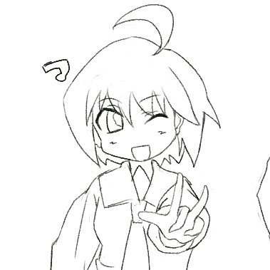 turron3215's tweet photo. 線画の姫子が可愛かったので https://t.co/GJHyaSGvrv