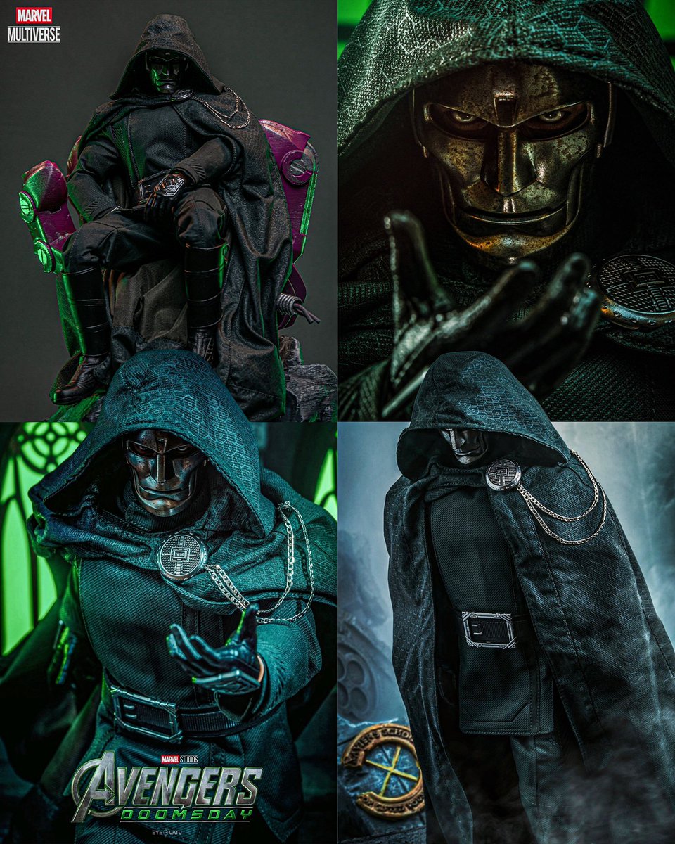 MarvelMultive's tweet photo. New look at Doctor Doom figure from ‘AVENGERS: DOOMSDAY’. https://t.co/4CZ5iiY9wY