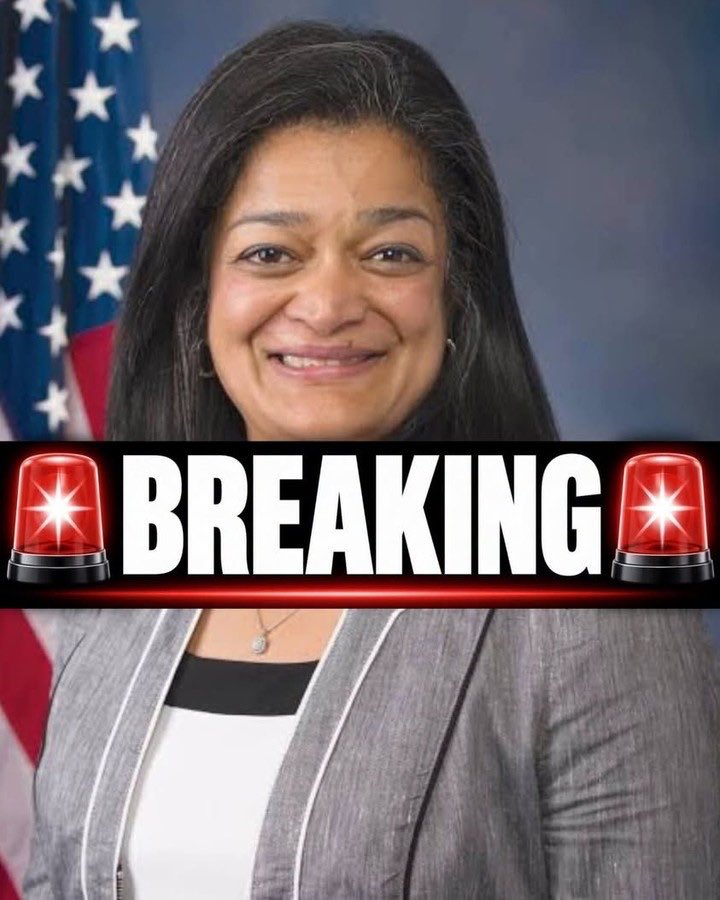 arva61138's tweet photo. 🚨BREAKING: Calls are ramping up nationwide to INVESTIGATE, EXPEL and DEPORT Indian Rep. Pramila Jayapal (D) after she worked with foreign nations to send oil to Communist CUBA! https://t.co/IdVu6BjkAQ