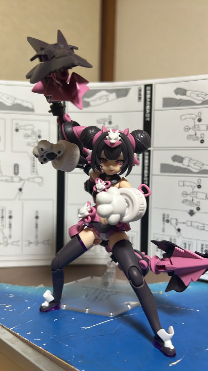 DECADEMBS's tweet photo. プニモフ　ロン　一体目完成 https://t.co/bZezRjIRNR