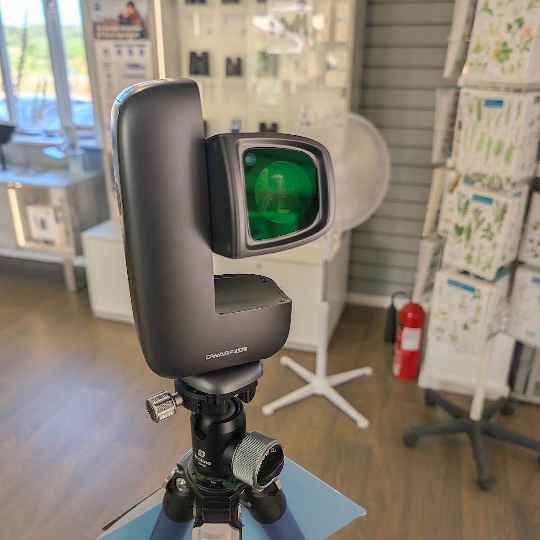 CleySpy's tweet photo. The brilliant little Dwarf Mini Smart Telescope is now back in stock! Capture the wonders of the cosmos from your own back garden for just £399 Here: https://t.co/EVLBDMeZQv  #astronomy #stargazing https://t.co/07fDjf4zup