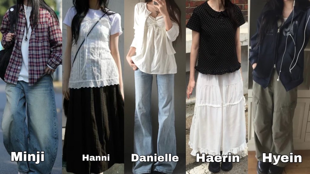 giveupdontup's tweet photo. Newjeans style https://t.co/o74nNa5Wx2