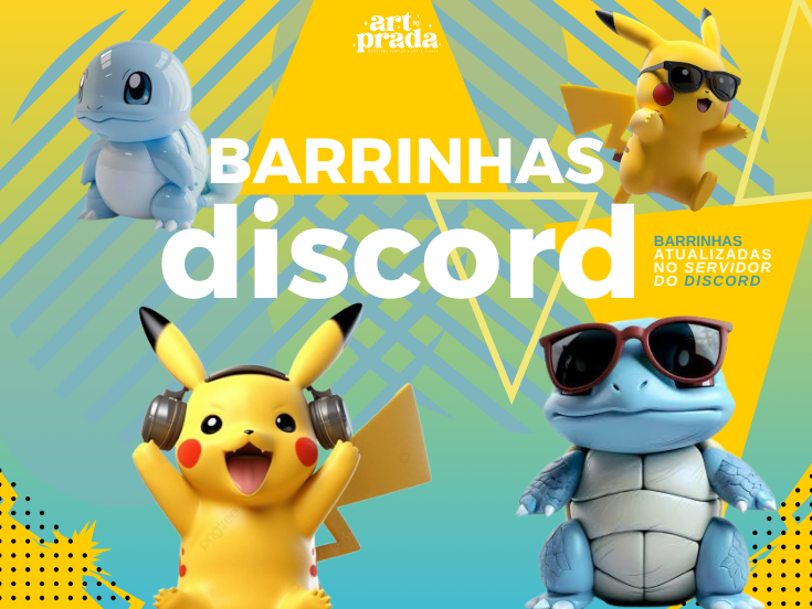 wepradaart's tweet photo. Novas barrinhas para discord no server da Prada Art! Spoiler dos temas das novas barrinhas

• Halloween
• Dia das crianças
• Pikatchu
• Minions

Confira em: https://t.co/NVkPjJ5zC5 https://t.co/RaBqbIkXVR