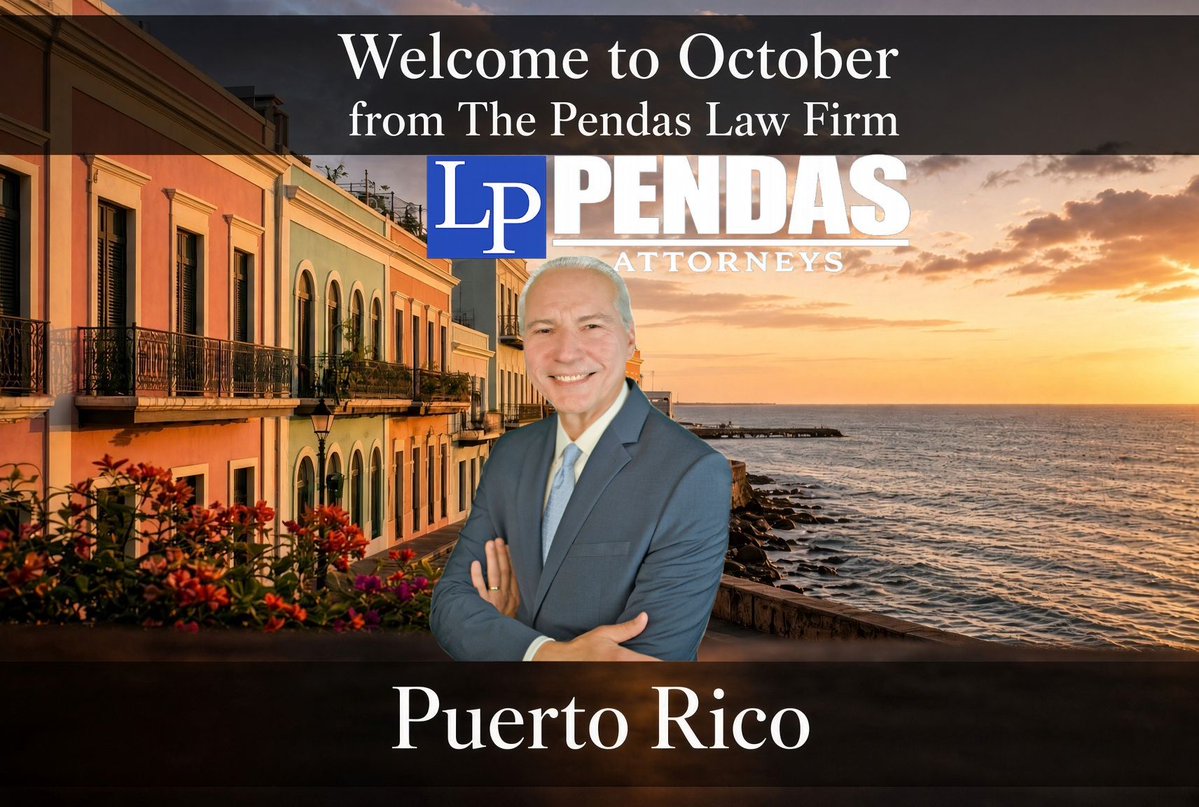 PendasLaw's tweet photo. October is here!

Welcome to October from The Pendas Law Firm.

Seattle. Washington. Florida. Georgia. Puerto Rico.

Drive safe out there. Free consultations. 

#GeorgiaAccident #FloridaAttorney #PersonalInjuryPuertoRico #GeorgiaInjury #DriveSafeWashington https://t.co/CfRWeP1bSr