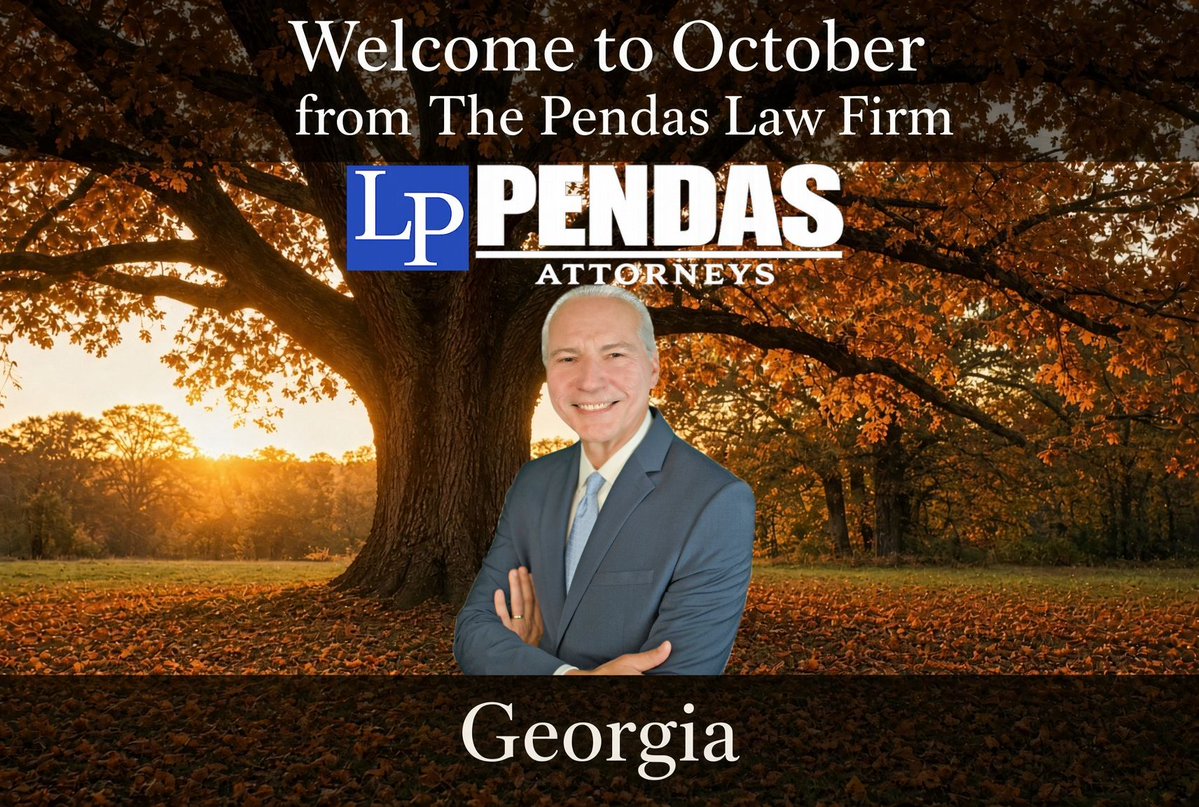 PendasLaw's tweet photo. October is here!

Welcome to October from The Pendas Law Firm.

Seattle. Washington. Florida. Georgia. Puerto Rico.

Drive safe out there. Free consultations. 

#GeorgiaAccident #FloridaAttorney #PersonalInjuryPuertoRico #GeorgiaInjury #DriveSafeWashington https://t.co/CfRWeP1bSr