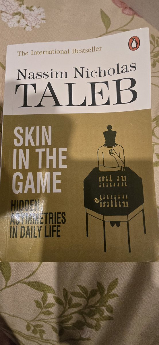 Priyan111's tweet photo. Weekend reading.
You can't truly evaluate a management team, a business model, or a growth narrative until you understand who holds the risk.
Essential framework for fundamental analysis. 📖♟️
#Investing #SkinInTheGame #NassimTaleb #StockMarket https://t.co/AlbMxlMpyb