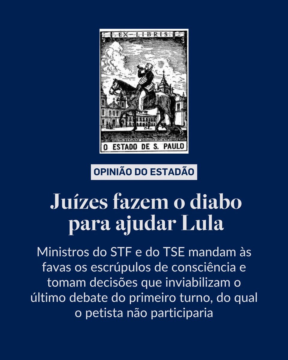 RafaelFontana's tweet photo. O judiciário está aplicando um golpe eleitoral no Brasil.
A imprensa não tem mais como esconder quando ela mesma se tornou vítima das manobras ilegais. https://t.co/Eo4Zyc1XJO