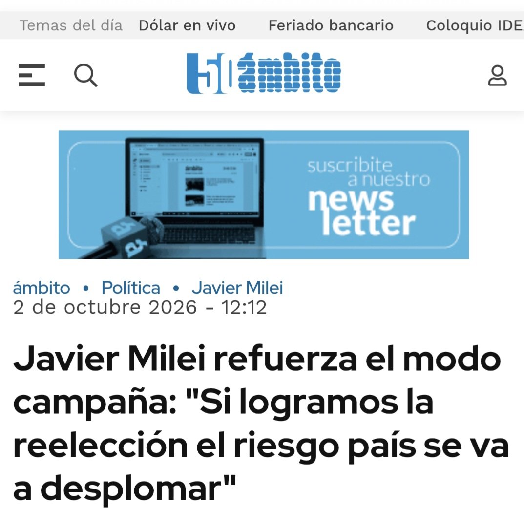 erubenaranda's tweet photo. Que le importa el riesgo país a la gente.  Todos quieren pagar sus cuentas, que sus hijos estudien,  tener trabajo y salud, todo por fuera de esto es una gran mentira. https://t.co/AHULs9B80Q