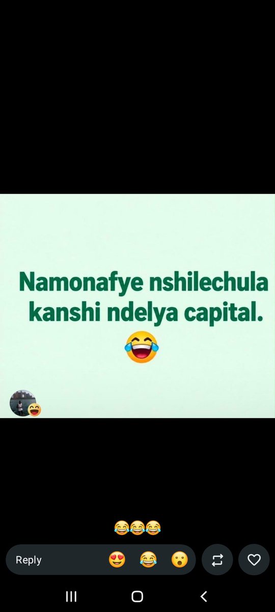 Smallmwana's tweet photo. Aaah😂🤣 https://t.co/wnSCUttQ0g