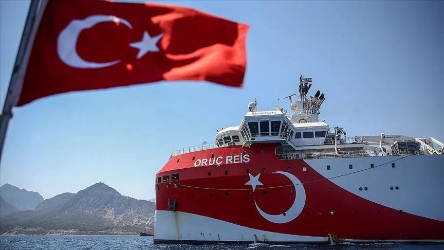 mavivatannet's tweet photo. ORUÇ REİS Yeniden Doğu Akdeniz’de

Türkiye, ORUÇ REİS araştırma gemisinin Doğu Akdeniz’de gerçekleştireceği çalışmalar için yeni NAVTEX yayımladı.

ORUÇ REİS; DENAR PATHFINDER, DENAR ECHO ve KIRICI gemileriyle birlikte 1-25 Ekim tarihleri arasında Doğu Akdeniz’de araştırma faaliyetleri yürütecek.