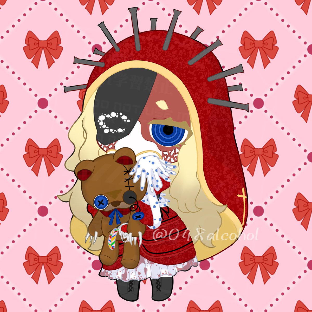 048alcohol's tweet photo. 🫀❣️
 #ホラナイファンアート https://t.co/OpCdtr4EqE