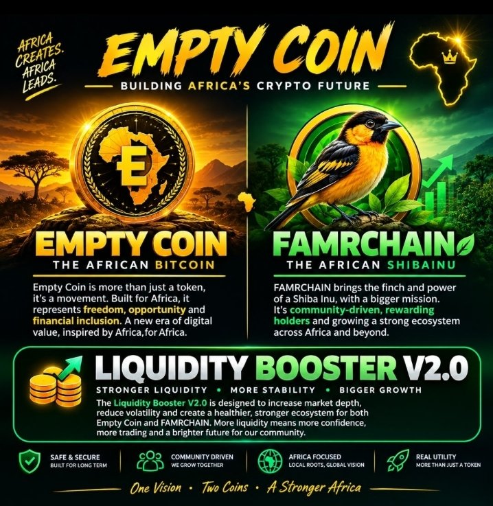 _Osadim's tweet photo. @promise47245277 Two sisters.
Different mission.
One developer.
Strong community.

Up emptycoin and famrchain https://t.co/i5wYw8KjkR