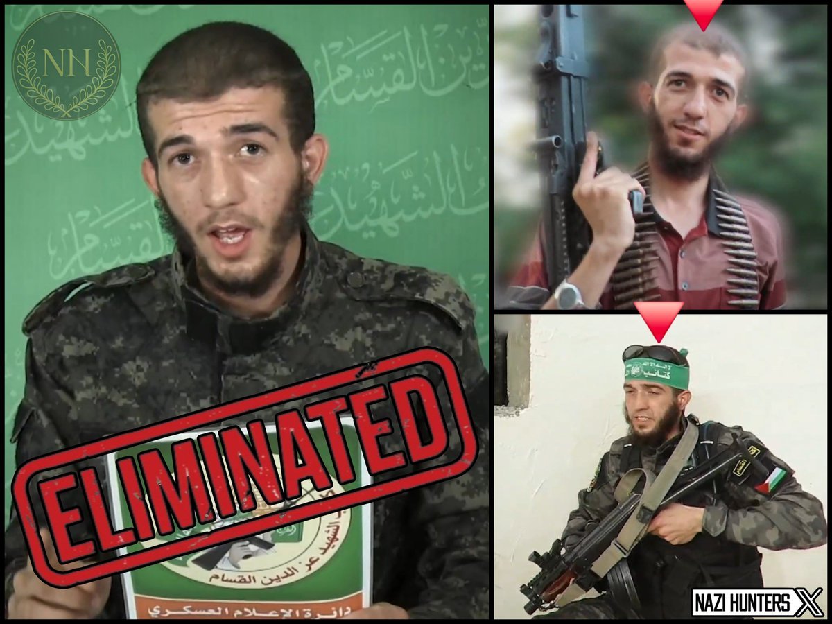 jane_ethan12's tweet photo. ELIMINATED ❌️

The Hamas terrorist Muhammad Hassan Abdullah Abu Khadija was permanently neutralized by the Israeli Defense Forces in the Gaza Strip.

ONE. BY. ONE. 💥 https://t.co/c6sfBPWve6