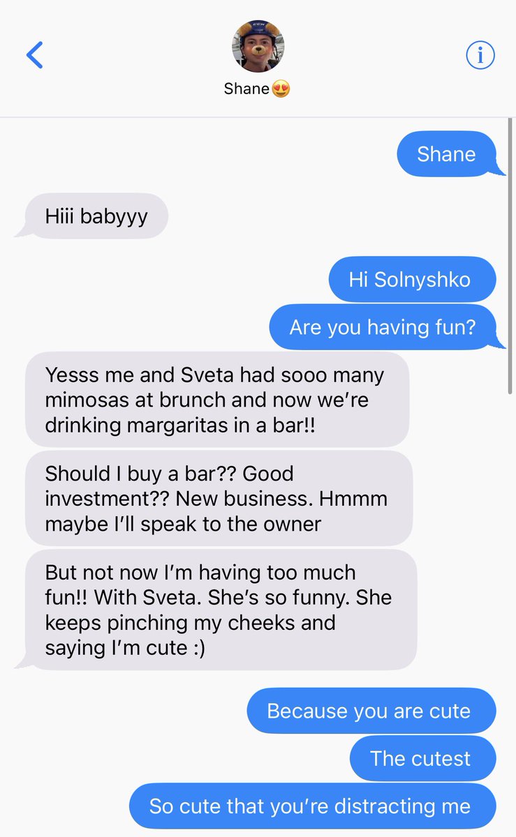 xtianpuppetshow's tweet photo. One tweet #hollanov smau. Shane and Sveta are at bottomless brunch. Somehow Shane collects Ilya’s exes as friends like infinity stones. https://t.co/HyogaPI7Vx