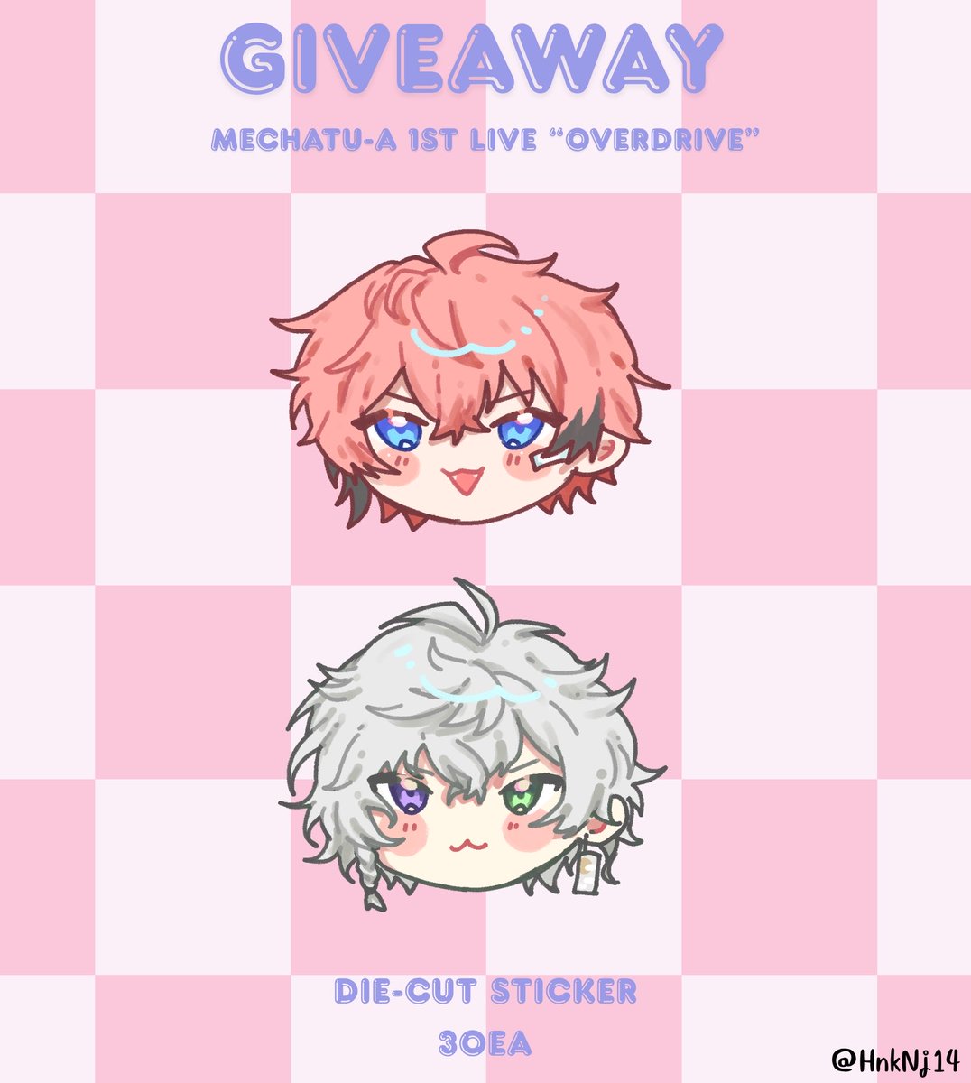 HnkNj14's tweet photo. Giveaway .⊹˖ᯓ★. ݁₊
MECHATU-A 1st Live "OVER DRIVE!" Live Viewing
📍10.10 MBK Center
#กอวด้อมนิจิ https://t.co/6Cud848v7L