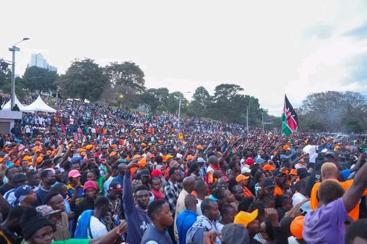 MuchiriSapery's tweet photo. Candle-lighting for Baba, Raila Odinga, is underway. Truly, Baba was the people’s favorite, a leader whose presence touched millions and whose memory still lives on. https://t.co/HHztO7aQtx