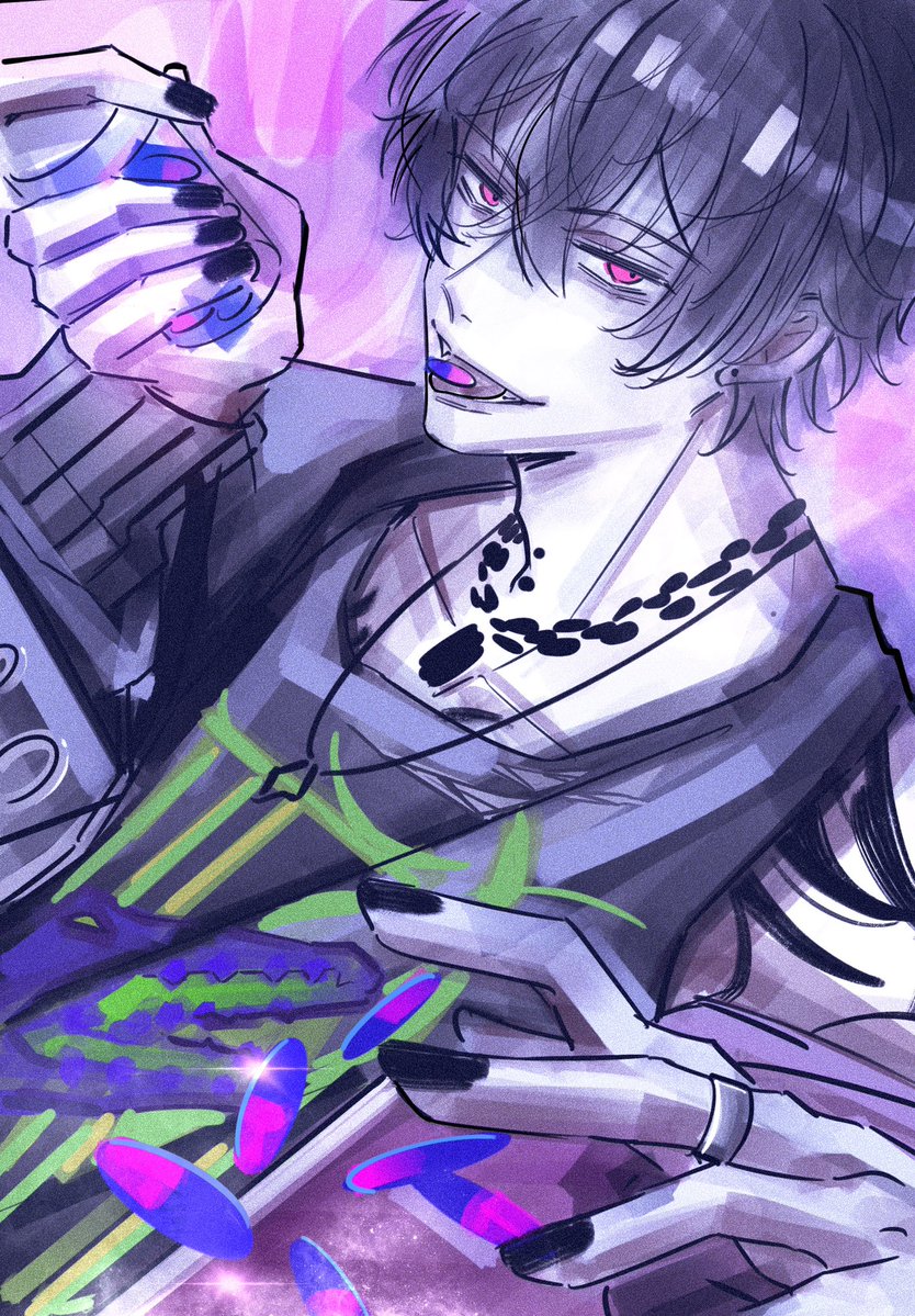 _vsty's tweet photo. Unlocking for a bit to see if I can find fellow Illgator enjoyers.

I post art and maybe AUs and HCs if I end up getting obsessed enough. If you also post Illgator content maybe be moots? 🥲

#illgator #paradoxlive https://t.co/iN270j8usL