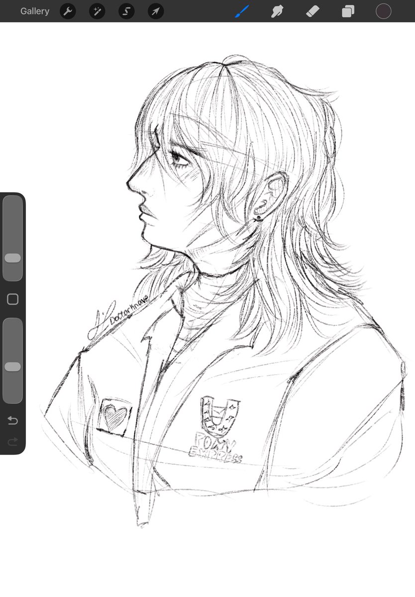 doctorknave's tweet photo. Little Anya sketch before work (: // 

#mouthwashing https://t.co/UY4tPcMINv